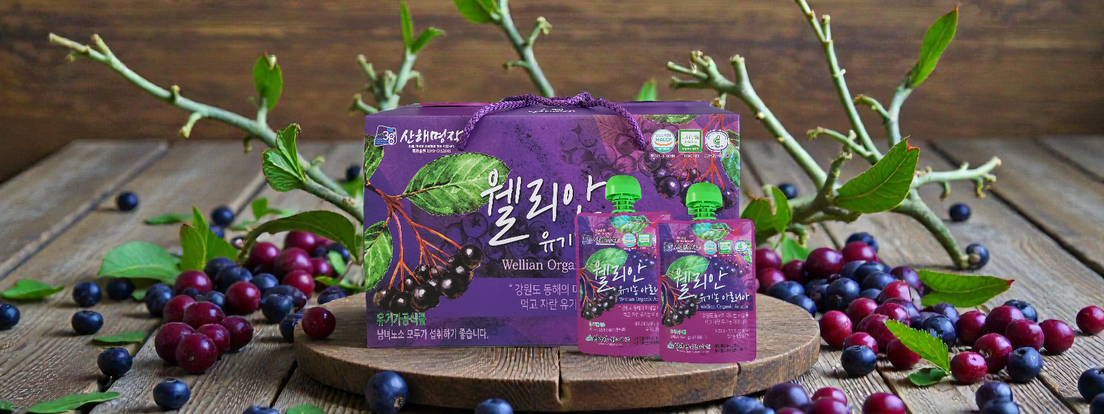 설악산 아로니아 이미지